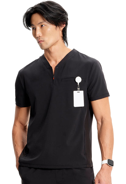 Infinity GNR8 Men's Partial Zip V-Neck Top