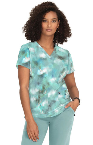 Early Energy Print Top