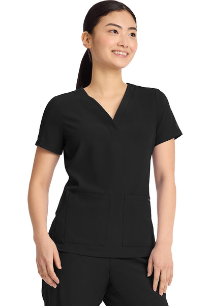 HH QUEST Women's 3-Pocket Y-Neck Top