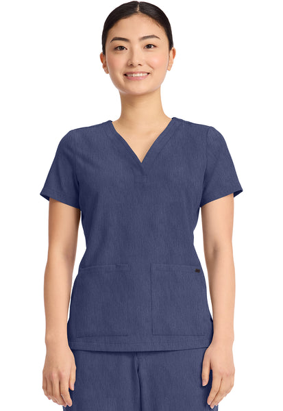 HH QUEST Women's 3-Pocket Y-Neck Top